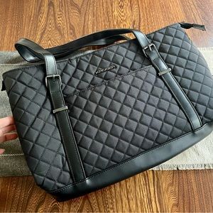 NEW KROSER Laptop Tote Bag 15.6 Inch w/USB Port Large Work Computer Shoulder Bag